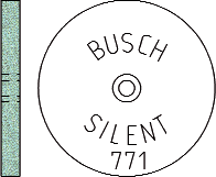 Busch Abrasives Figure 771S