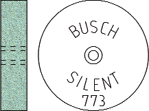 Busch Abrasives Figure 773S