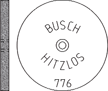 Busch Abrasives Figure 776