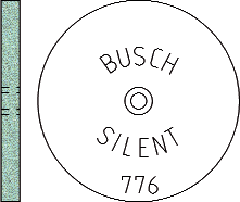 Busch Abrasives Figure 776S