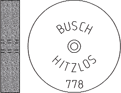 Busch Abrasives Figure 778