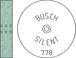 Busch Abrasives Figure 778S
