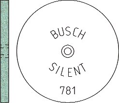 Busch Abrasives Figure 781S